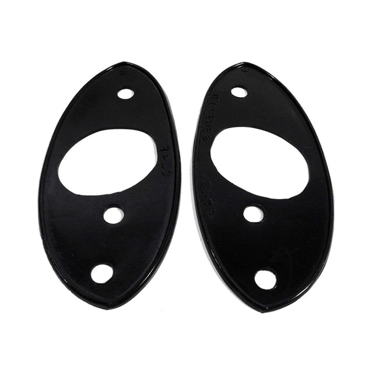 Mp 824-P Headlight Pads 3-1/2" Wide X 7-5/8" Long Pair Mercedes-Benz 170 V 1936-1950, 170V 1941-1953