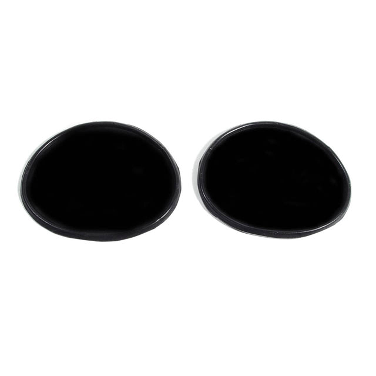 Mp 845-C Headlight Bar Pads 4" Wide X 3-3/8" Long Pair Packard Custom Eight 1932, Custom Twelve 1933, Deluxe Eight 1932, Eight 1933
