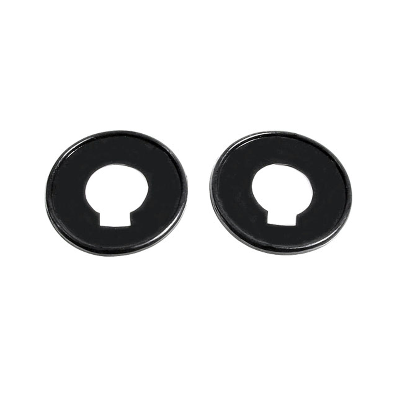 Mp 903-A Door Handle Pads 2-3/8" Od Pair Packard Eight 1942, One-Ten 1941, One-Twenty 1941, Six 1942, Super-8 One-Eighty 1941-1942