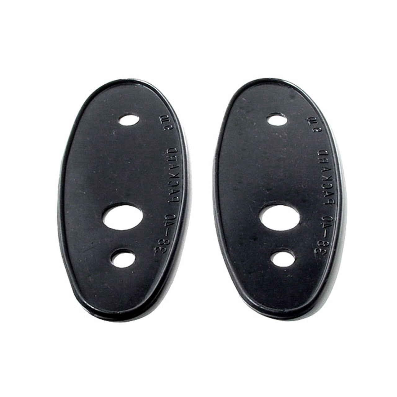 Mp 910 Tail-Light Pads 2-5/8" Wide X 7-1/8" Long Pair Packard One Twenty 1939, One-Ten 1940, One-Twenty 1940, Six 1939, Super Eight 1939