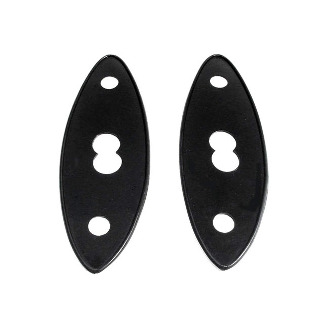Mp 942-B Headlight Pads 2-7/8" Wide X 8-5/8" Long Pair Plymouth Business 1935, Deluxe 1935, Deluxe Pj Model 1935