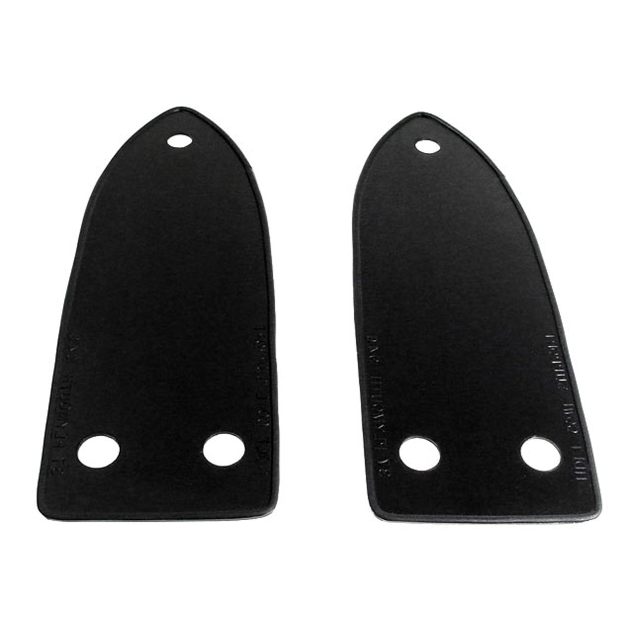 Mp 946 Headlight Cowl Pads 4" Wide X 11-1/2" Long Pair Plymouth Business 1937, Deluxe 1937