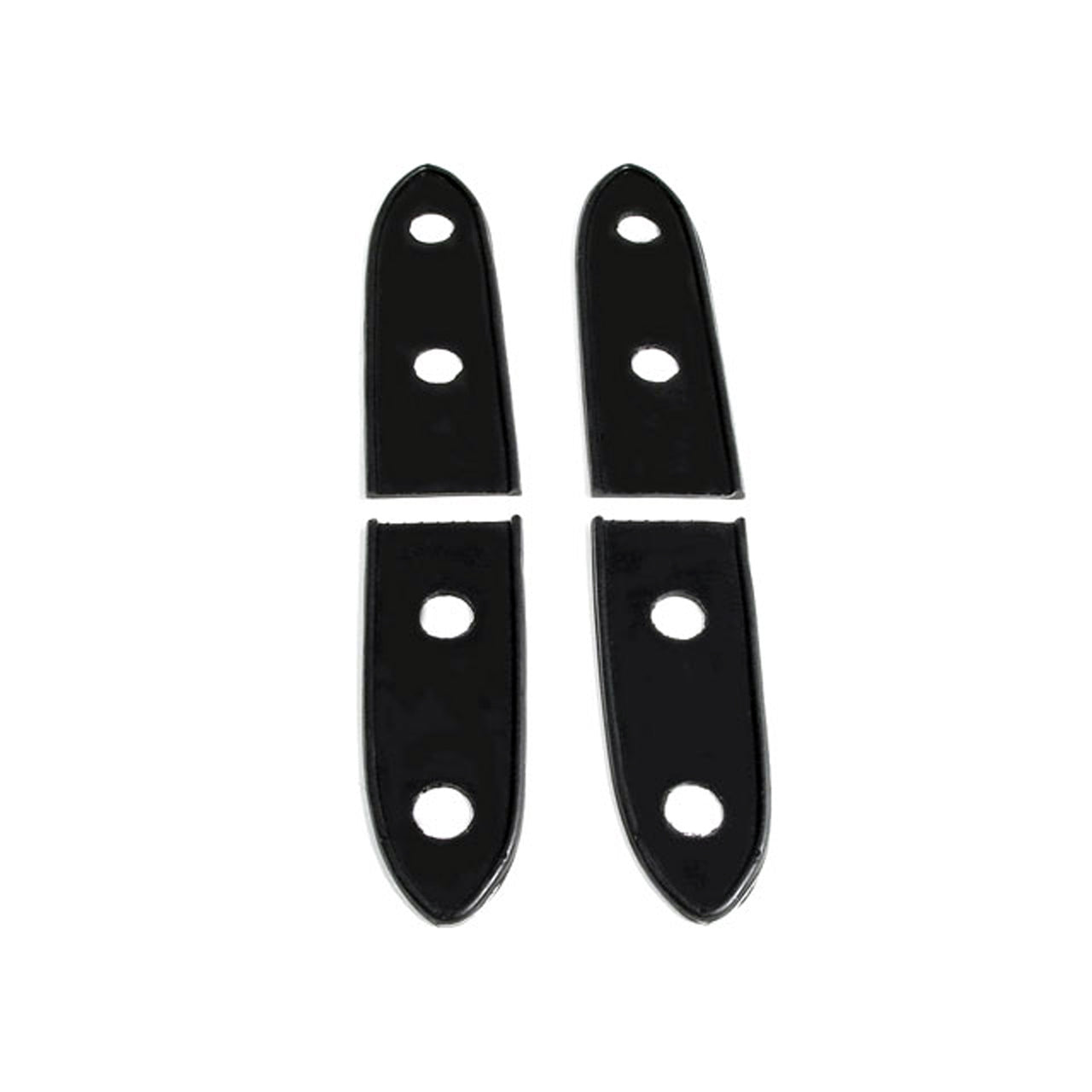 Mp 957 Trunk Hinge Pads 1-1/2" Wide X 8-1/2" Long Set Of 4 Plymouth Business 1937-1938, Deluxe 1937-1939, P7 Roadking 1939