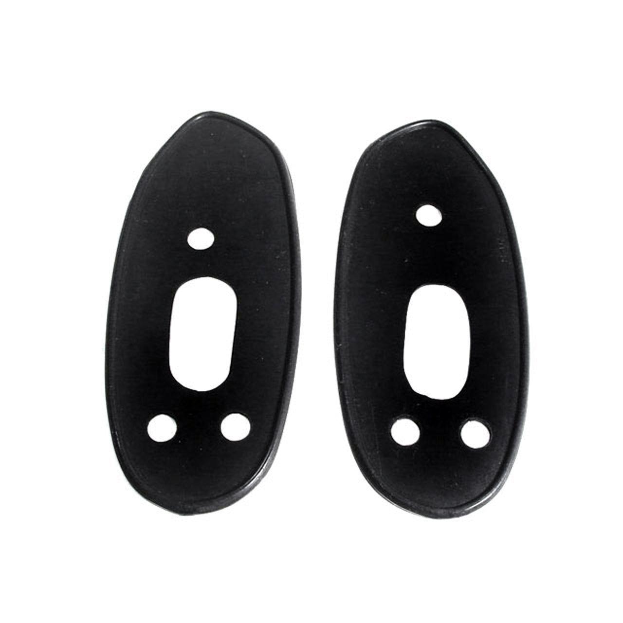 Mp 968 Headlight Pads 3-3/4" Wide X 8-1/2" Long Pair Studebaker Dictator 1937, President 1937