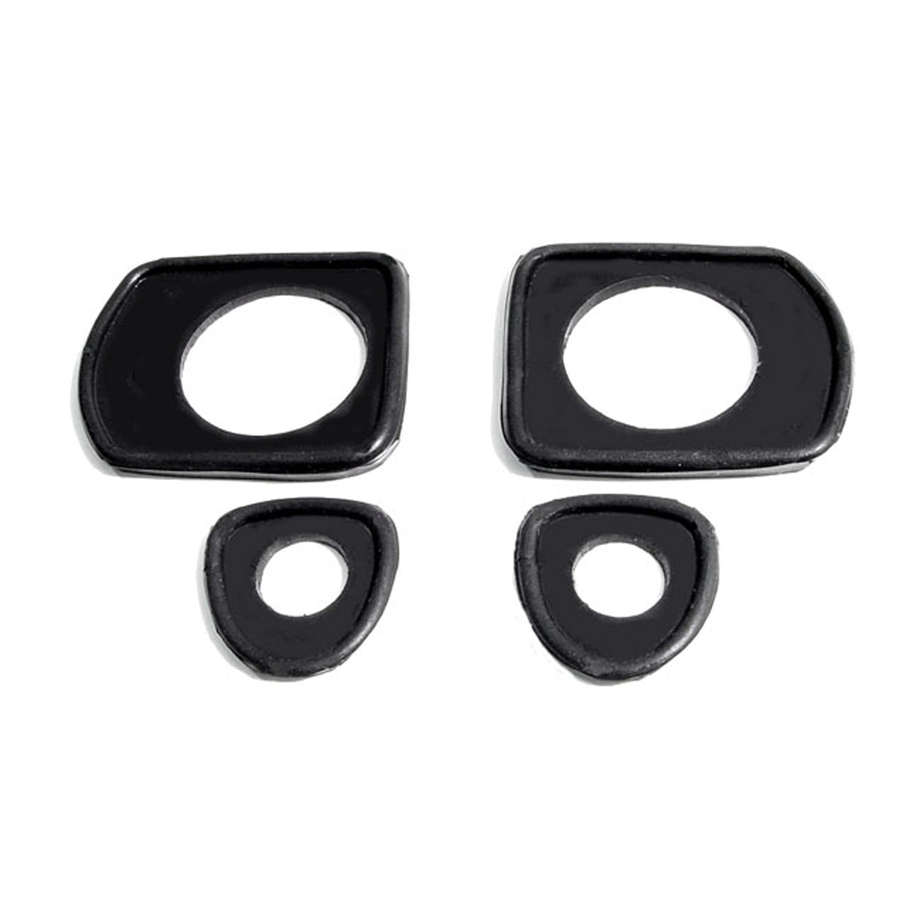 Mp 992-L Door Handle Pads 1-7/8" Long & 1" Long Set Porsche 356A 1956, Carrera 1956