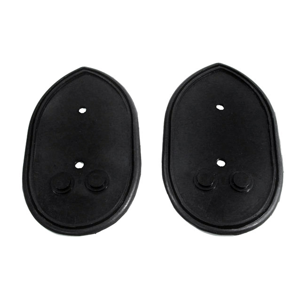 Mp 999-A Tail-Light Pads 3-1/4" Wide X 5-1/2" Long Pair Triumph Tr3 1955-1957