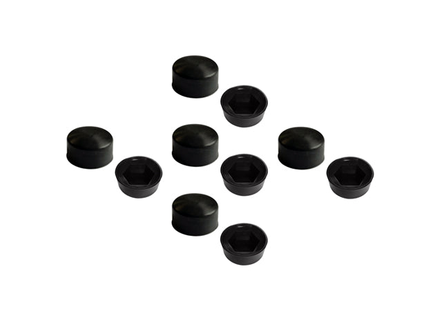 Nc 12 Nut Cover .46" (11.7Mm) Hex X .26" (6.6Mm) Blackout. Heat-Proof Silicone