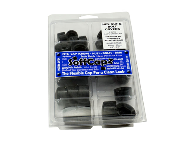 Nck 34-N Hex-Nut And Hex-Bolt Covers Kit Heat-Proof Silicone