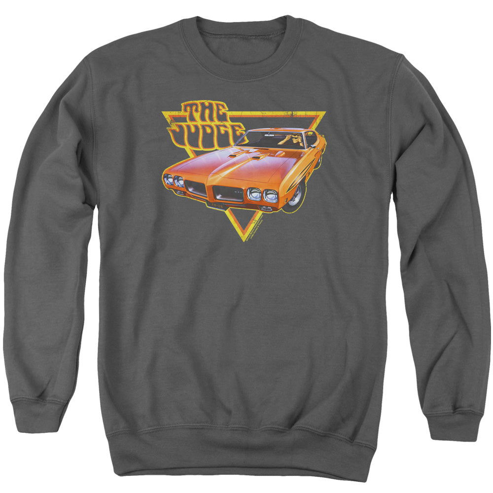 Pontiac Judged Adult Crewneck Sweatshirt - Charcoal
