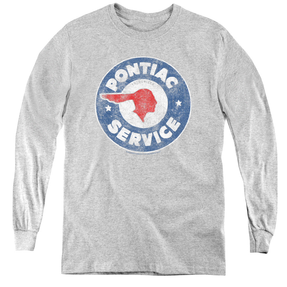 Pontiac Service-L/S Youth-Athletic Heather