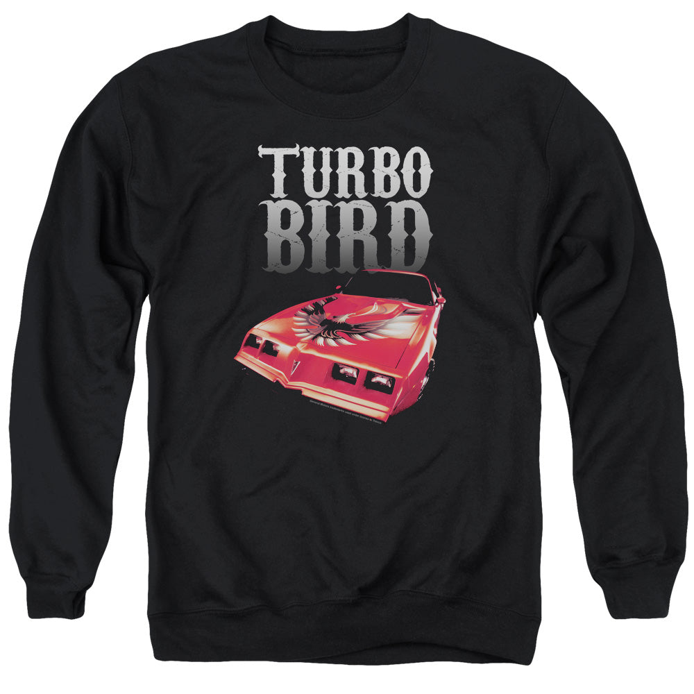 Pontiac Turbo Bird-Adult Crewneck Sweatshirt-Black