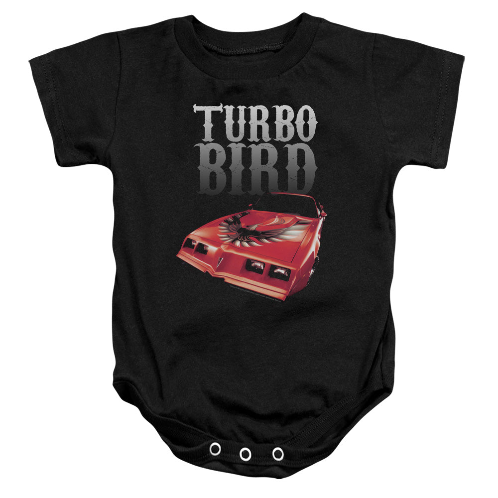Turbo Bird-Infant Snapsuit-Black