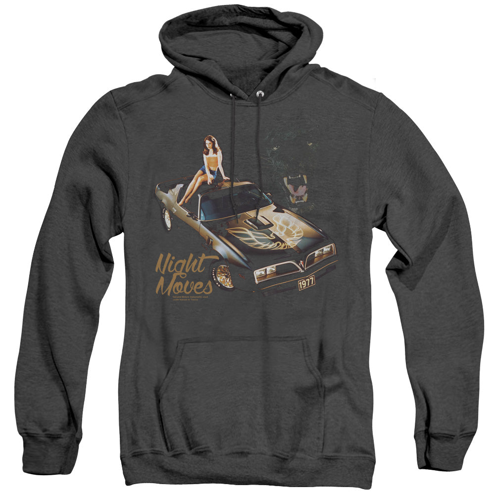 Pontiac Night Moves-Adult Pullover Hoodie-Black