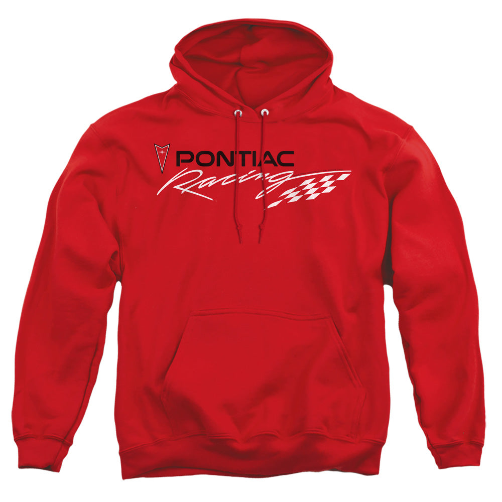 Red Pontiac Racing-Adult Pullover Hoodie-Red