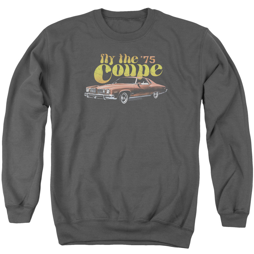 Pontiac Fly The Coupe Adult Crewneck Sweatshirt - Charcoal