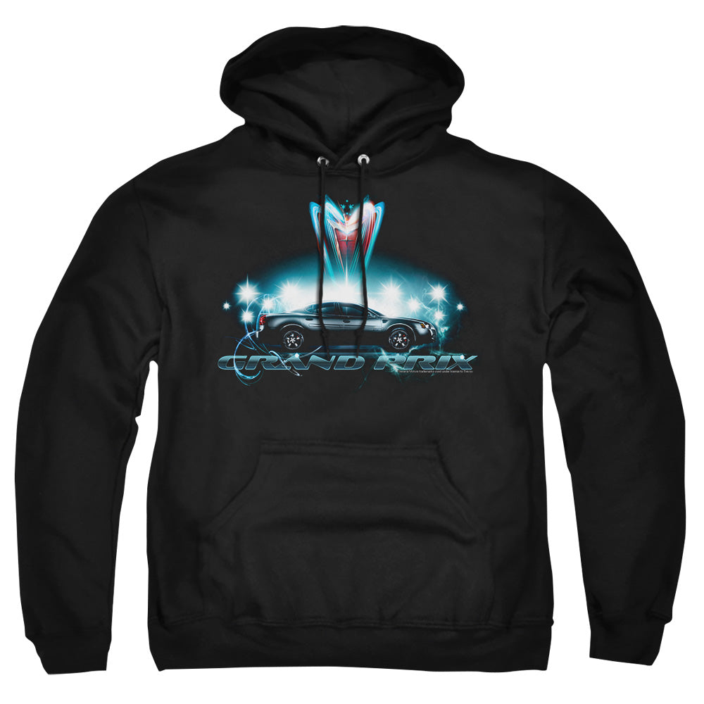 Pontiac Silver Grand Prix-Adult Pullover Hoodie-Black