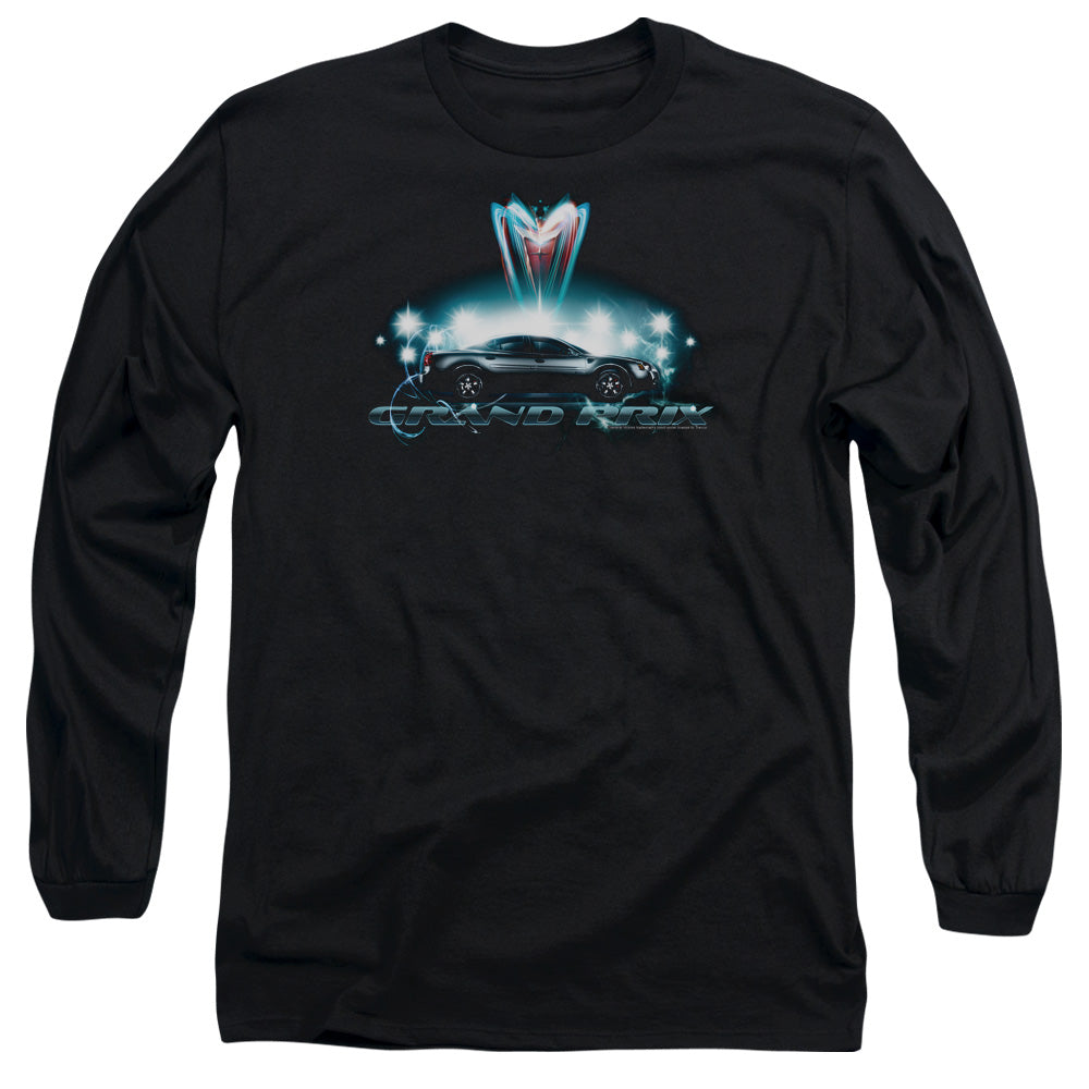Pontiac Silver Grand Prix-Adult Long Sleeve-Black