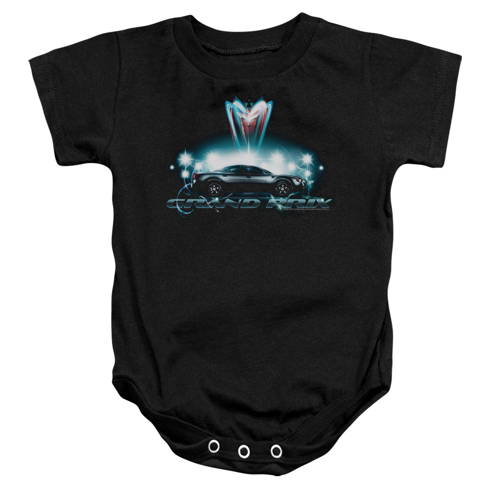 Pontiac Silver Grand Prix-Infant Snapsuit-Black