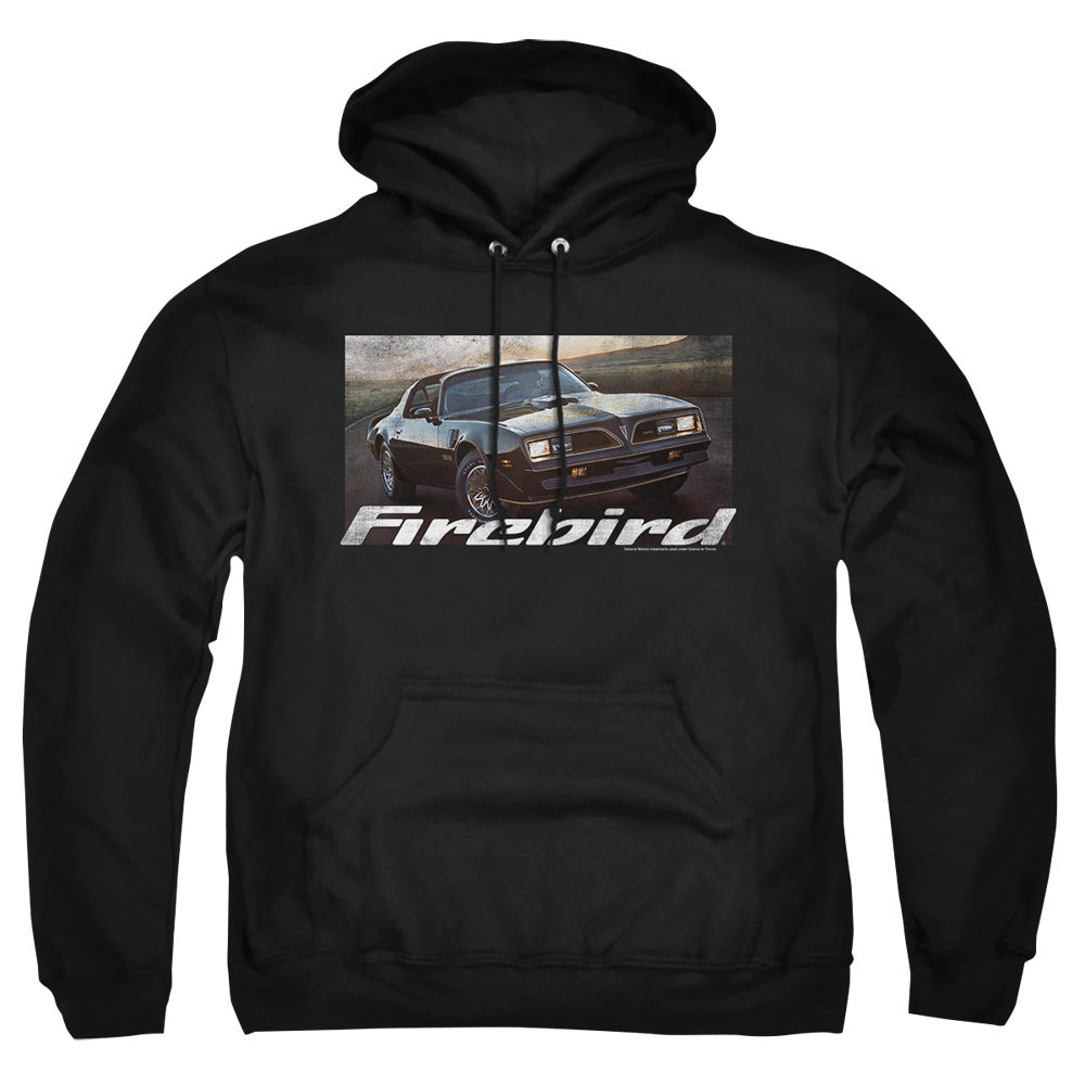 Pontiac Firebird 76 Adult Pullover Hoodie - Black