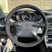 1996-04 Porsche Boxster steering wheel cover - 4-spoke