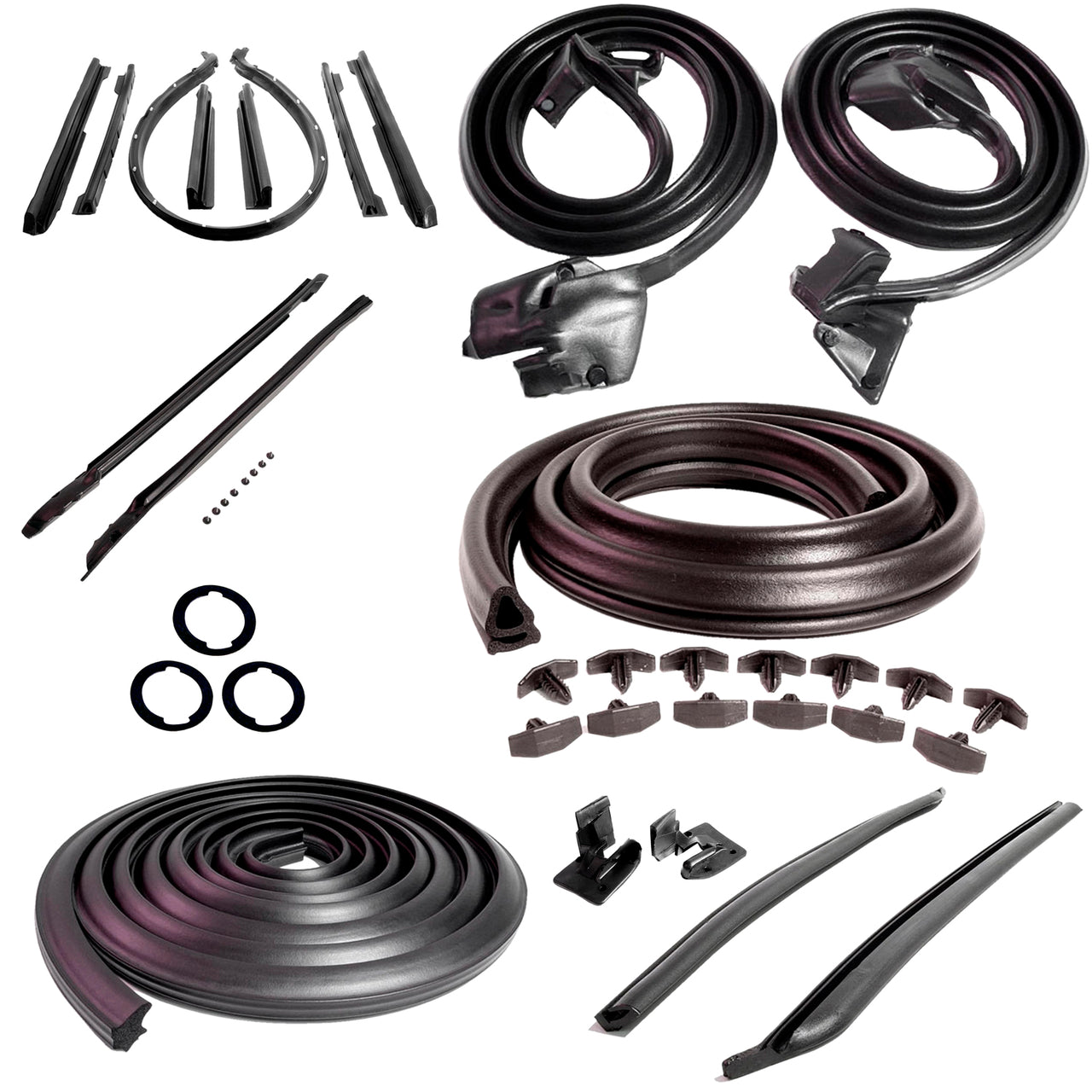 Rk 8100-110 Master Kit For 2-Door Convertibles Pontiac Gto 1969, Lemans 1969