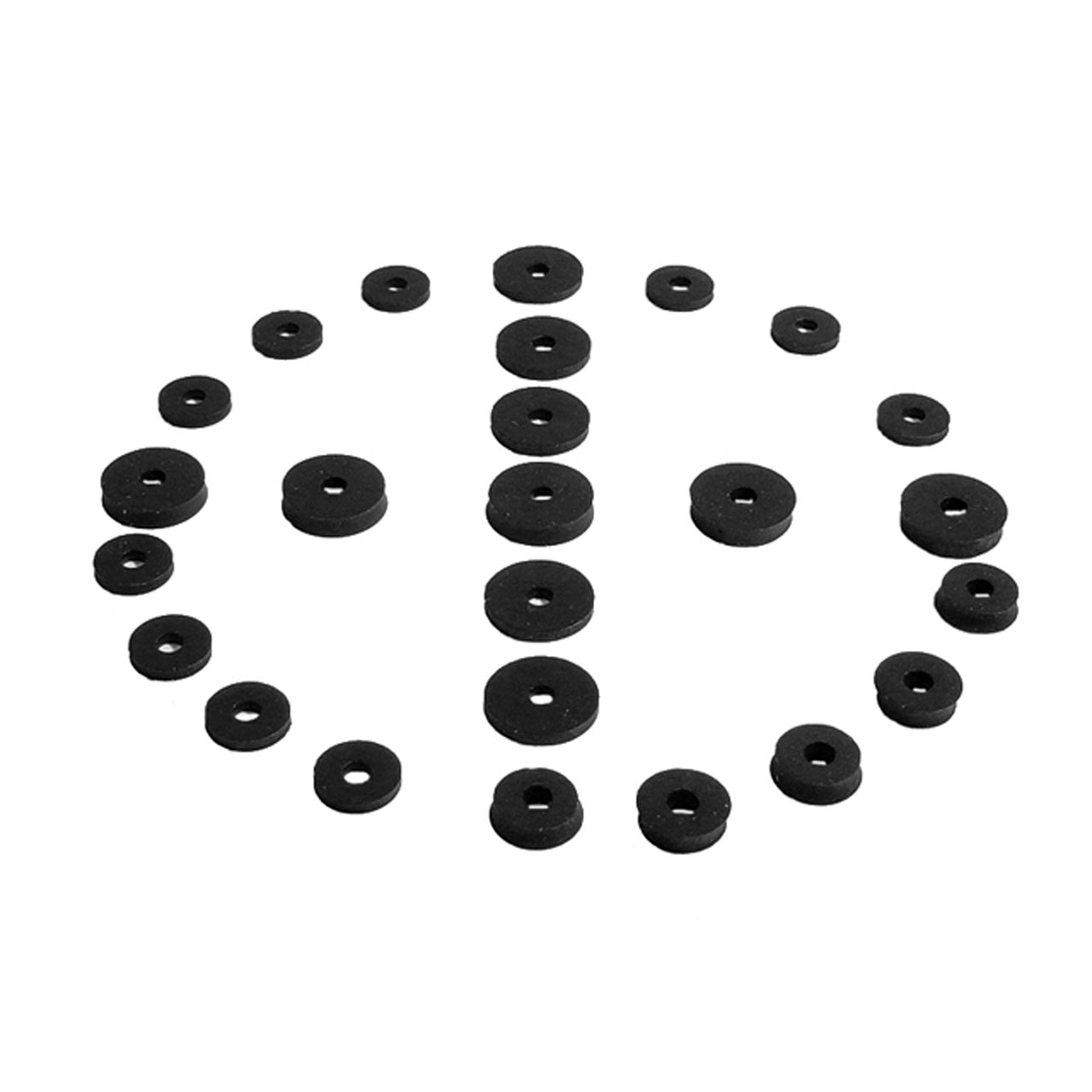 Rp 80-A Mini Nut And Bolt Insulator/Washer Set 25-Piece Set