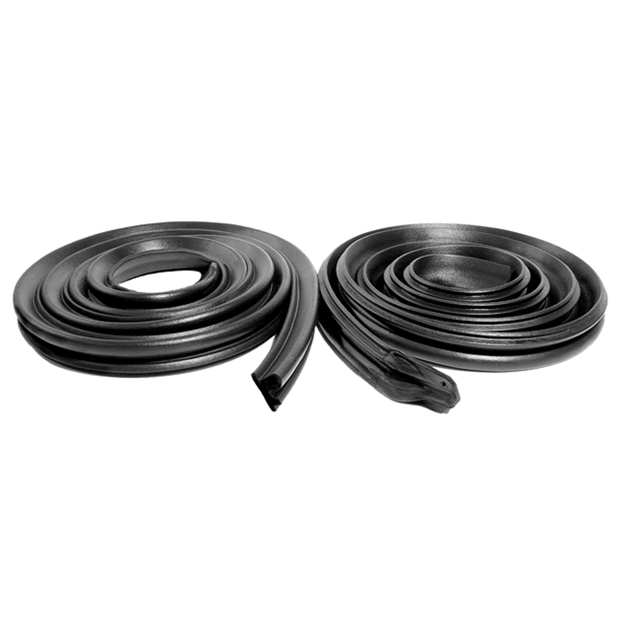 Rr 101-J Roof Rail Seals, For 2-Door Hardtop Pair American Motors Ambassador 1967-1969, Marlin 1967, Rebel 1967-1969