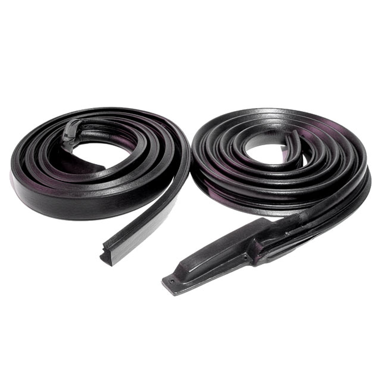 Rr 5005-B Molded Roof Rail Seals, For 4-Door Hardtop Pair R&L Cadillac Series 60 Fleetwood 1961