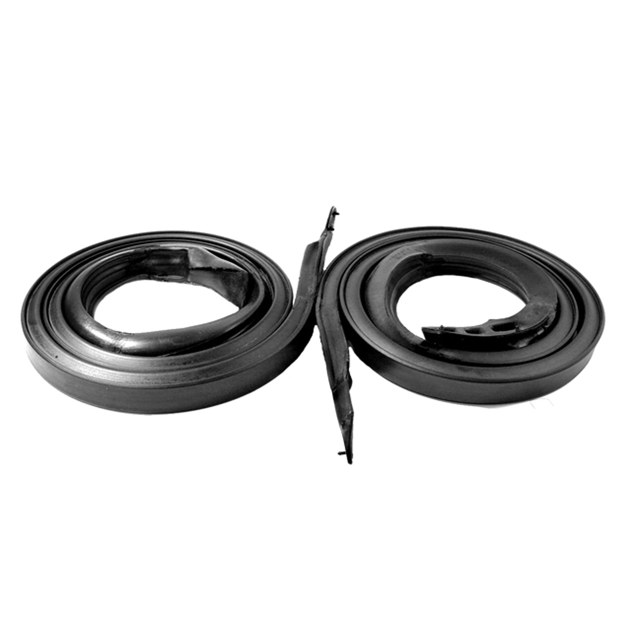 Rr 5007-E Molded Roof Rail Seals For 4-Door Hardtop Pair Buick Centurion 1971-1973, Lesabre 1971-1974