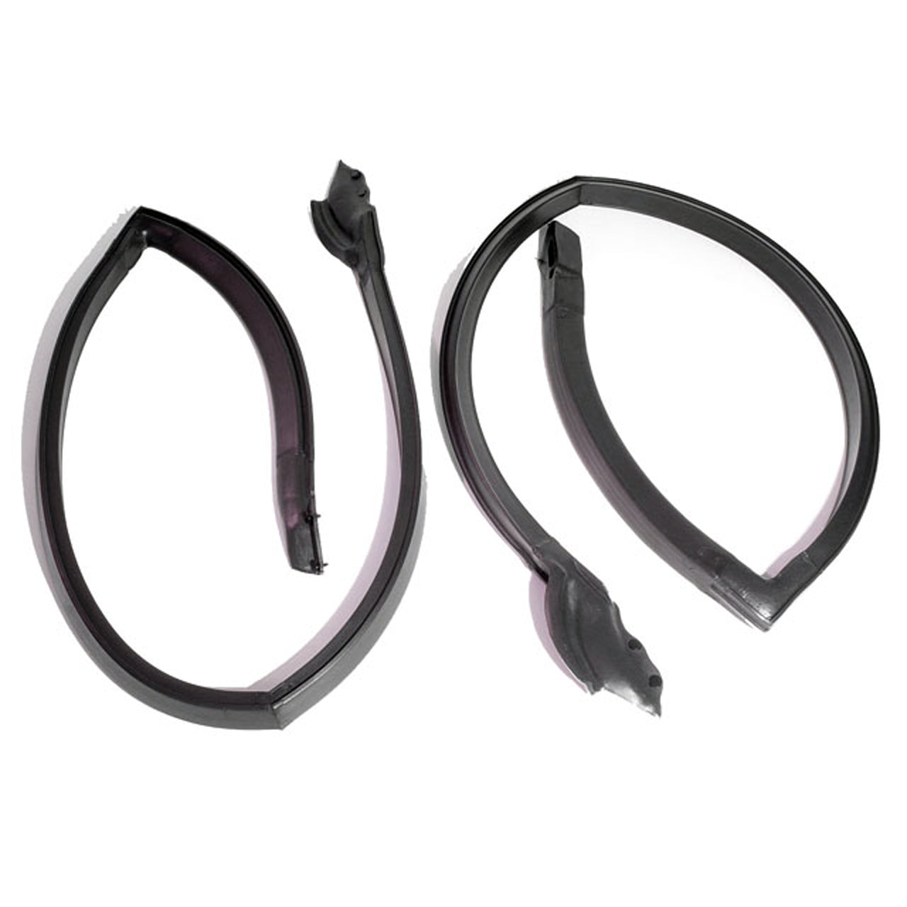 Rr 5012 Molded Roof Rail Seals, For 2-Door Hardtop Pair R&L Buick Riviera 1974-1976