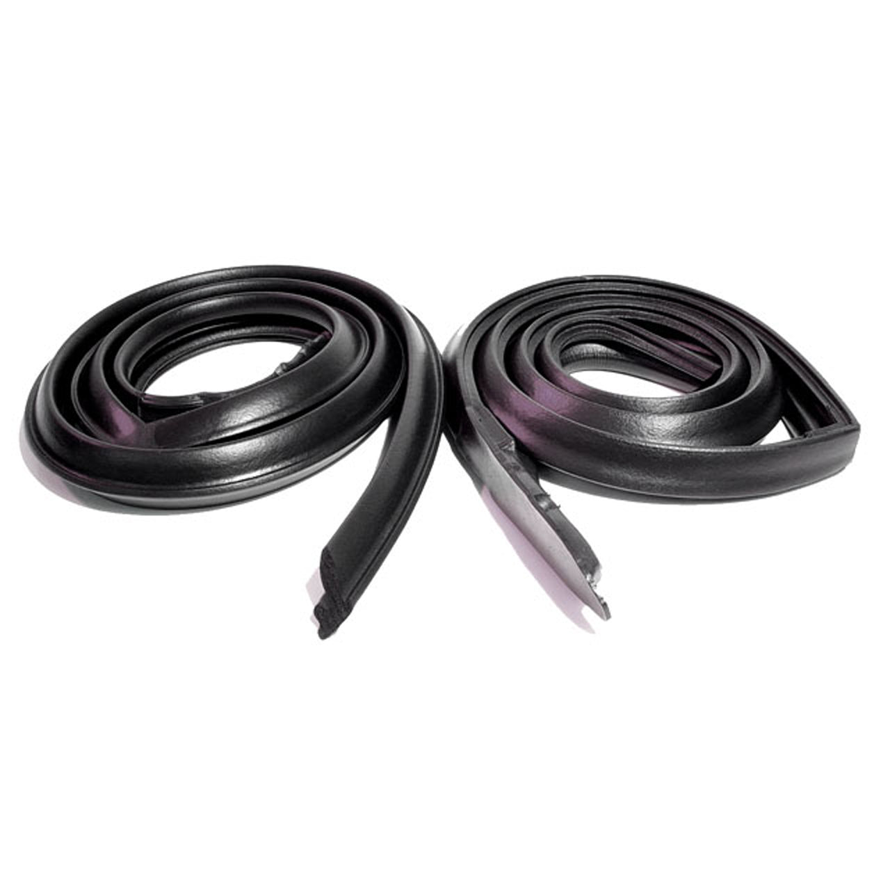 Rr 5014-A Molded Roof Rail Seals, For 2-Door Sport Hardtop Pair R&L Buick Lesabre 1969-1970, Wildcat 1969-1970