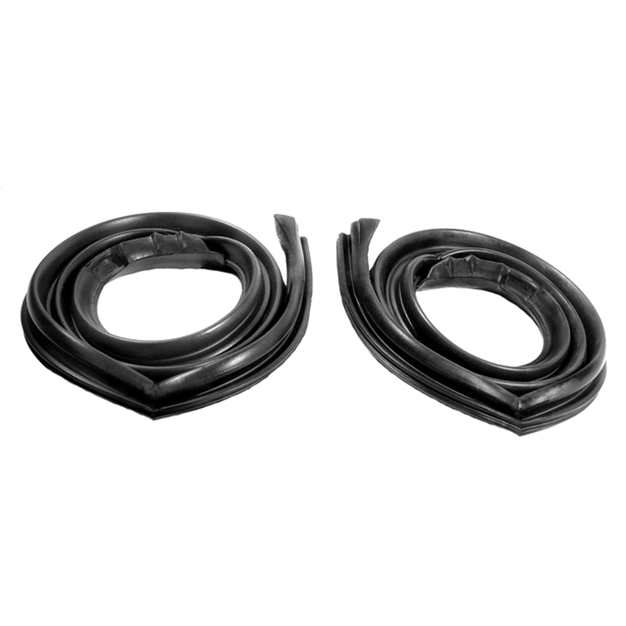 Rr 5014-B Molded Roof Rail Seals For 4-Door Hardtop Pair Buick Lesabre 1969-1970, Wildcat 1969-1970
