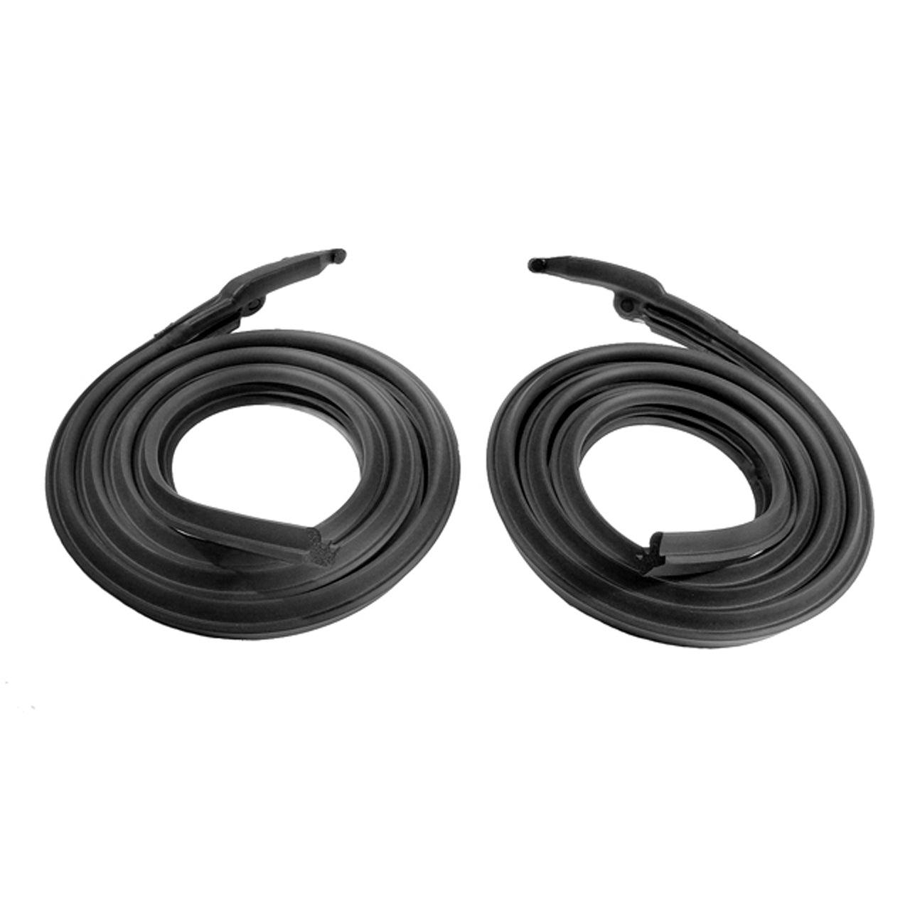 Rr 5015-B Molded Roof Rail Seals For 4-Door Hardtop Pair Buick Lesabre 1967-1968, Wildcat 1967-1968