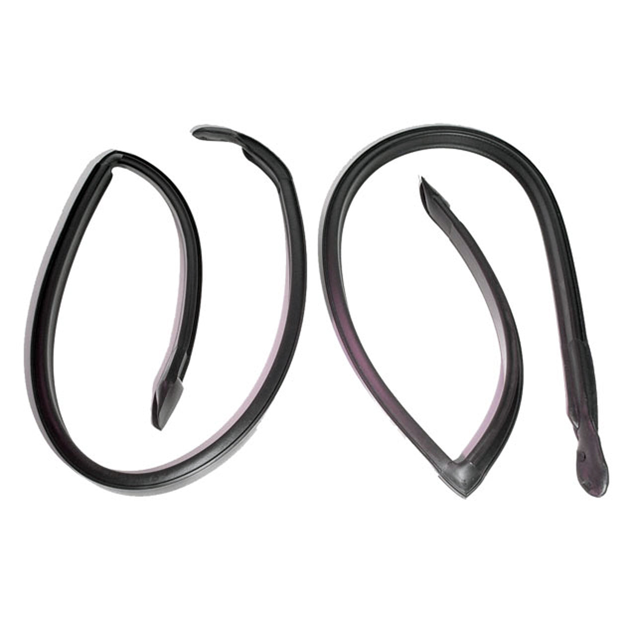 Rr 5018-A Roof Rail Seals With Molded Ends For 2-Door Hardtop Oldsmobile Toronado 1974-1975