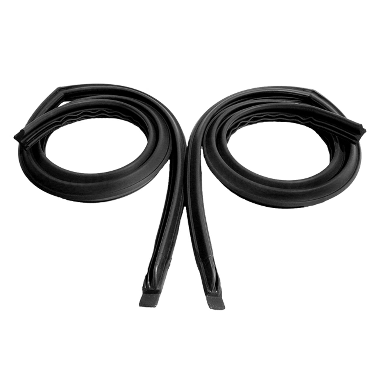 Rr 9670 Roof Rail Seals, For Hardtop Jeep Commando 1966-1967, Jeepster 1966-1973