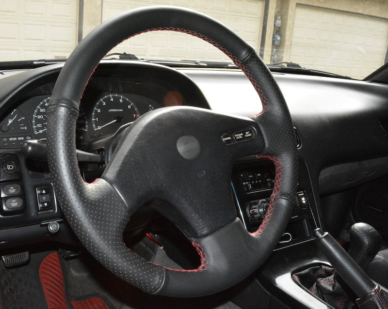 1990-96 Nissan 300ZX steering wheel cover - 3-spoke