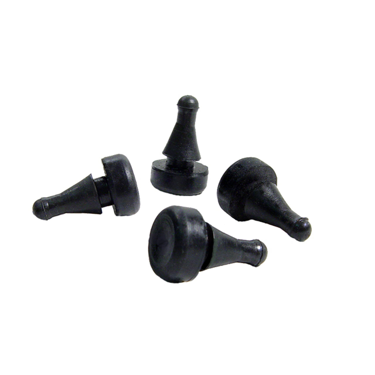 Sb 900 Hood Bumpers 3/8" Od, 3/4" Long Set Of Four Ford Country Sedan 1950-1952, Country Squire 1950-1952, Crestline 1950-1952