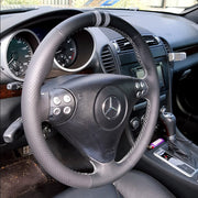 2000-07 Mercedes C-class W203 steering wheel cover - 3-spoke