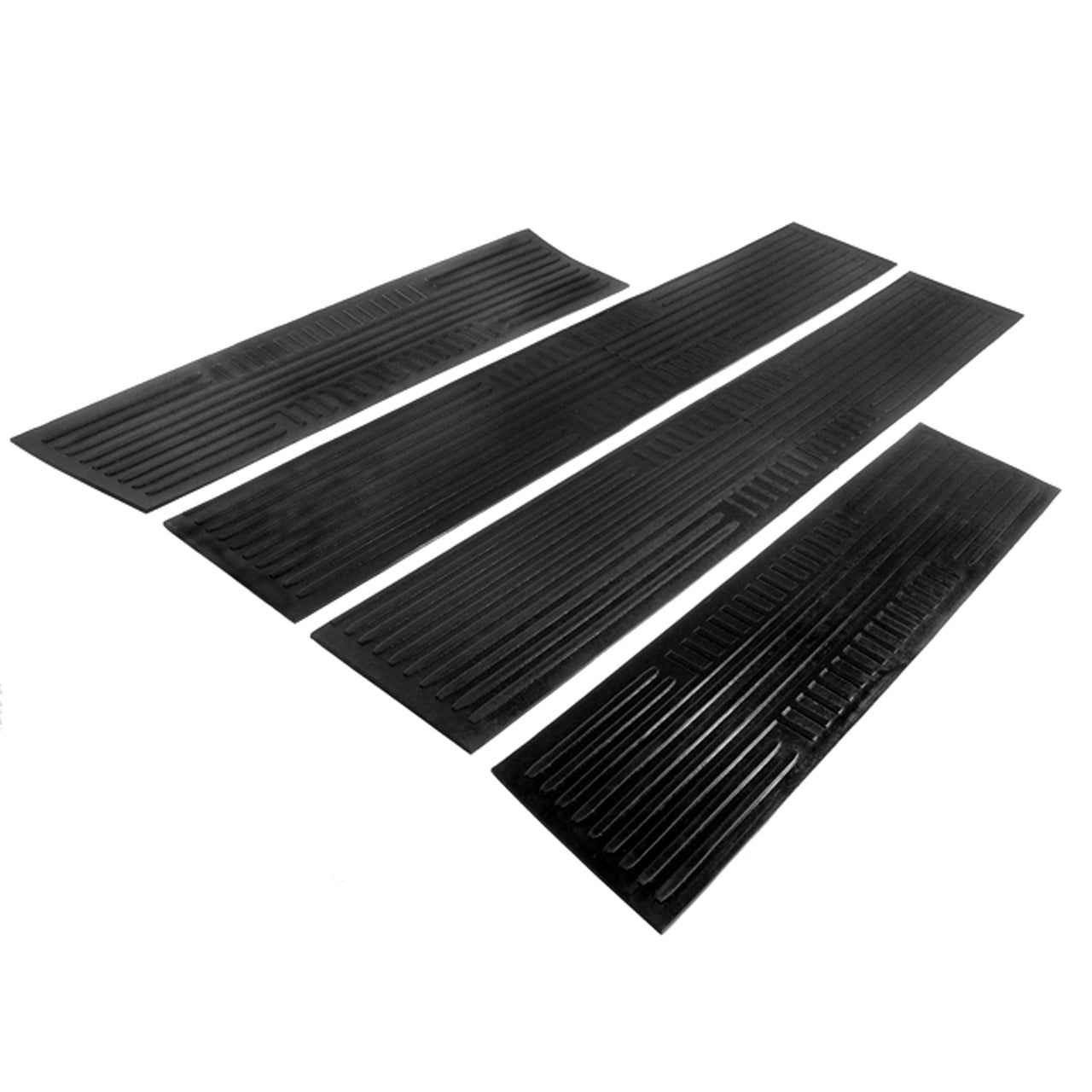 Sp 15 Inner 4-Door Step Plate Pad Rubber Only, No Metal Back Buick Century Series 60 1941, Limited Series 90 1941, Roadmaster Series 70 1941