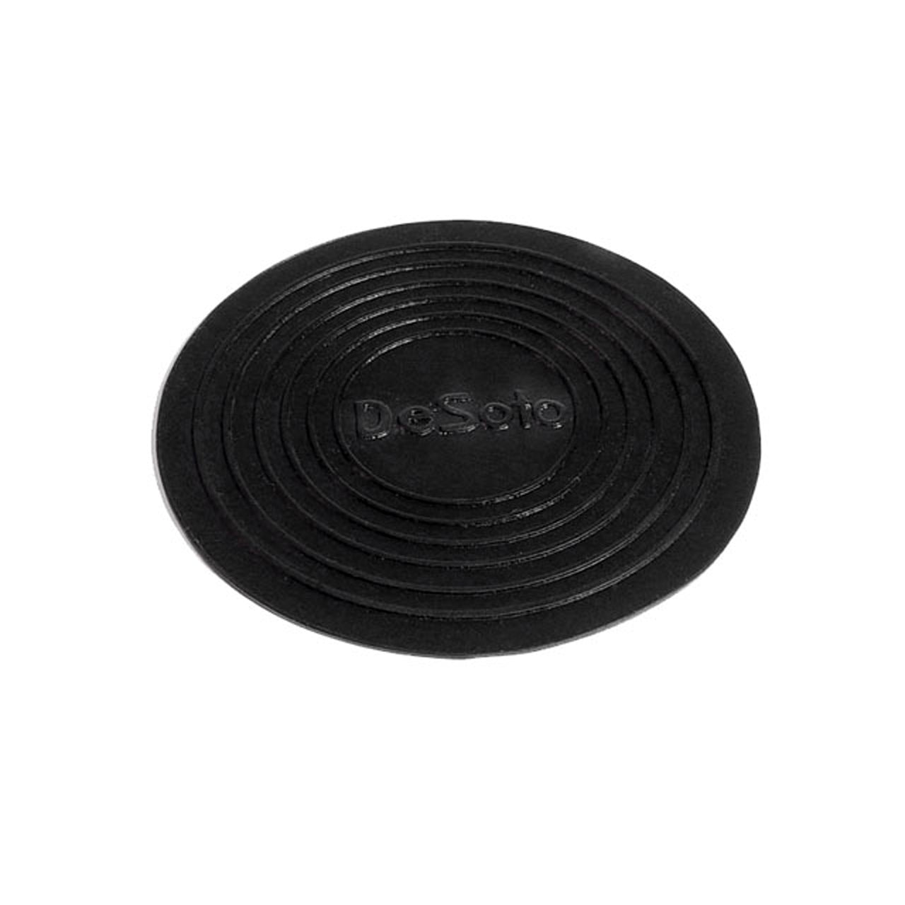 Sp 17 Rumble Seat Step Plate Pad Rubber Face Only 4-1/4" Od Desoto Adventurer 1956-1960, Airflow 1934-1935, Airflow Iii 1936, Airstream 1935