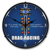 1953-2020 Universal LED Clock Drag Race - CA-UN0070-Corvette-Store-Online