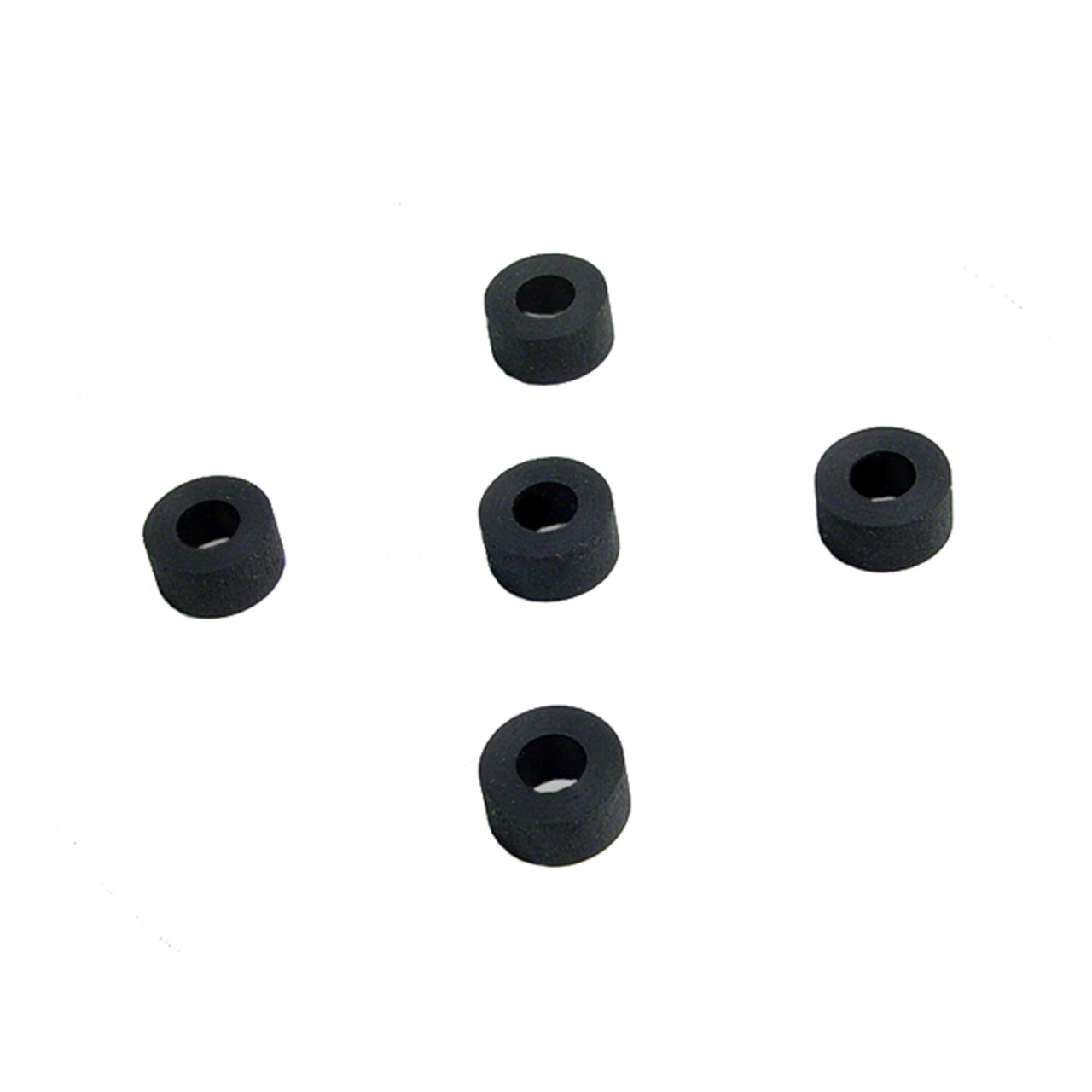 Uw 39 Flat Rubber Washers 1/4" Id, 5/8 Od, 1/4" Thick