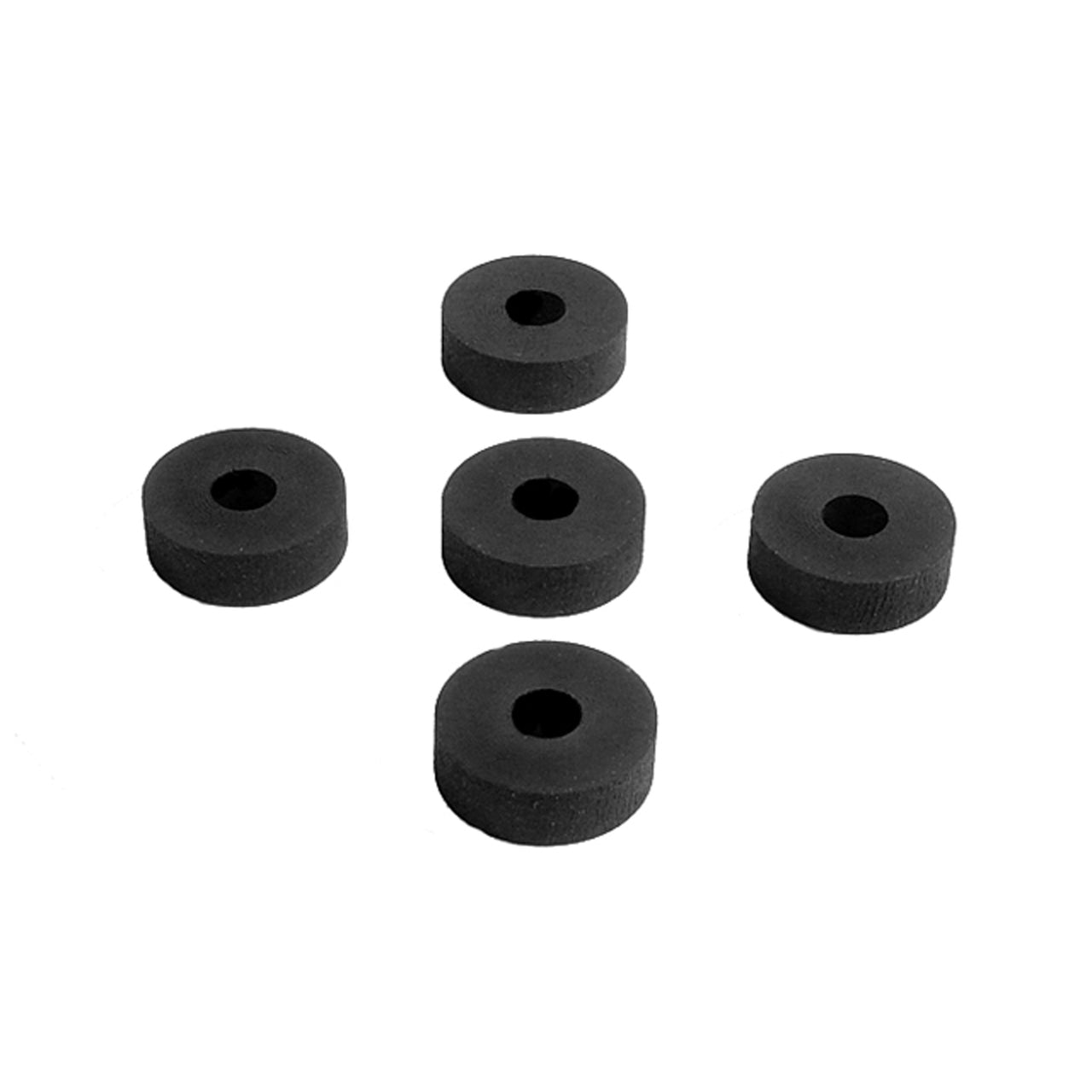 Uw 40 Flat Rubber Washers 1/4" Id, 3/4" Od, 1/4" Thick