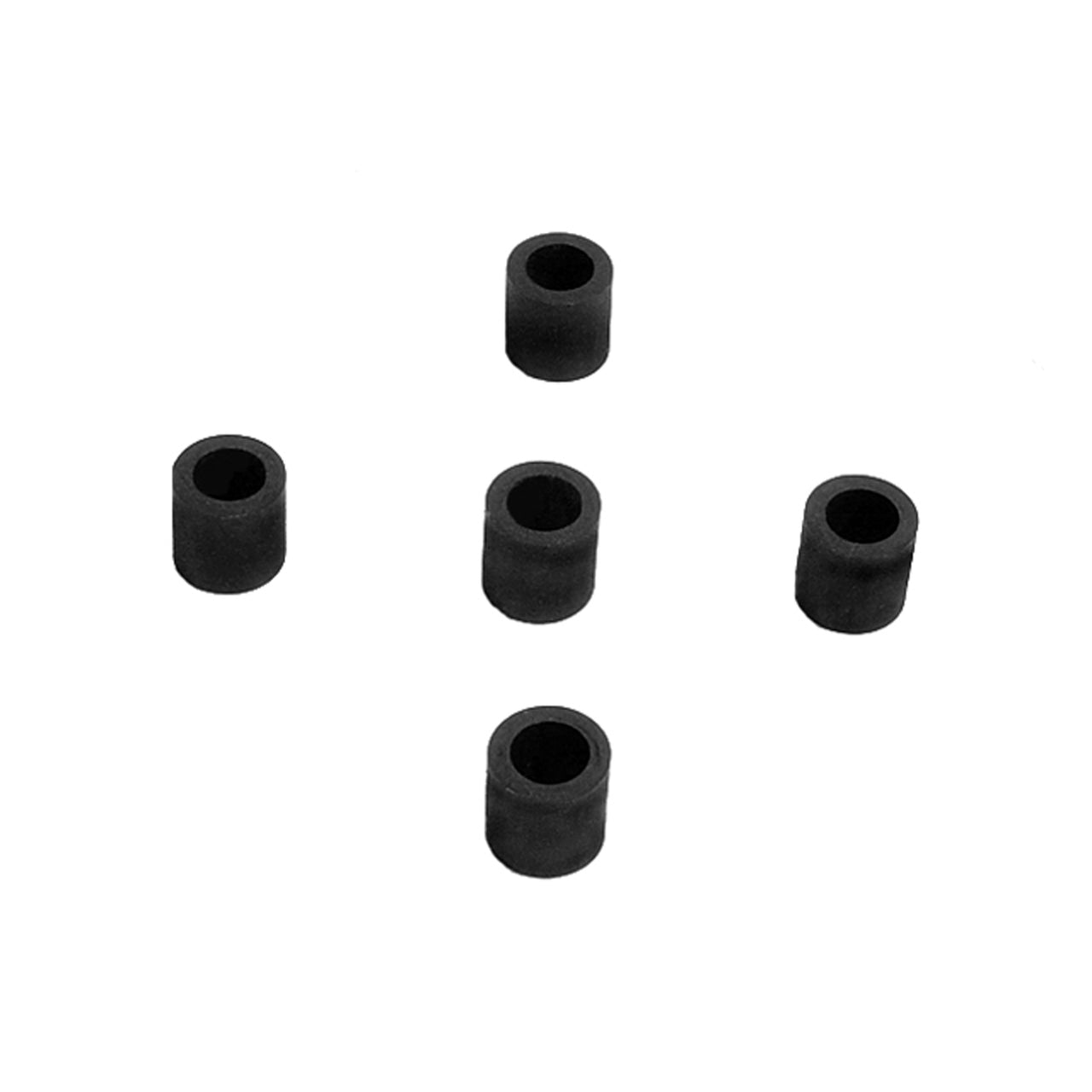 Uw 50 Flat Rubber Washers 1/4" Id, 3/8" Od, 3/8" Thick