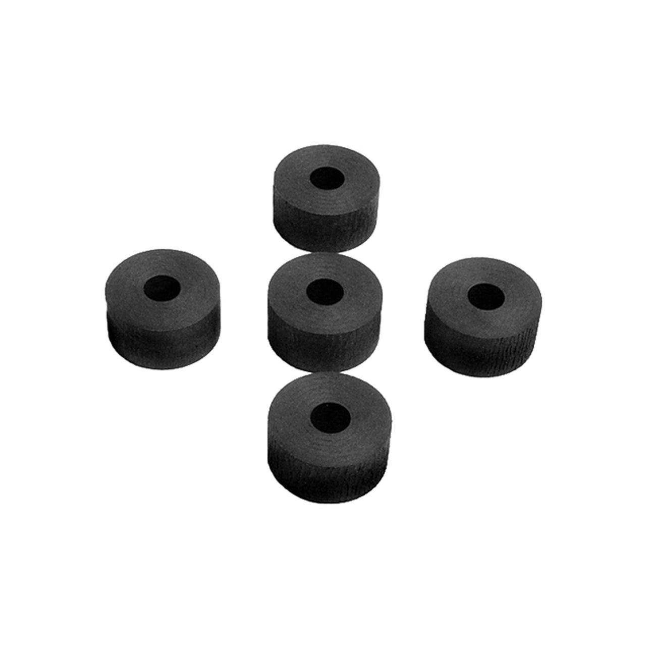 Uw 52 Flat Rubber Washers 1/4" Id, 3/4" Od, 3/8" Thick