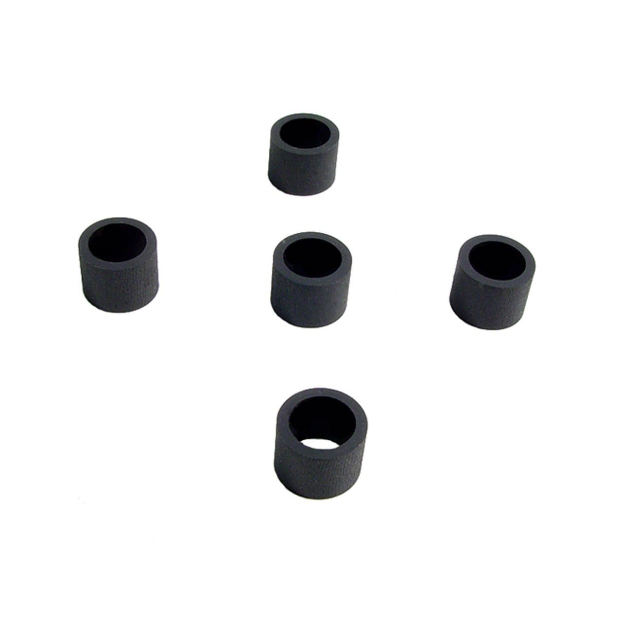 Uw 54 Flat Rubber Washers 3/8" Id, 1/2" Od, 3/8" Thick