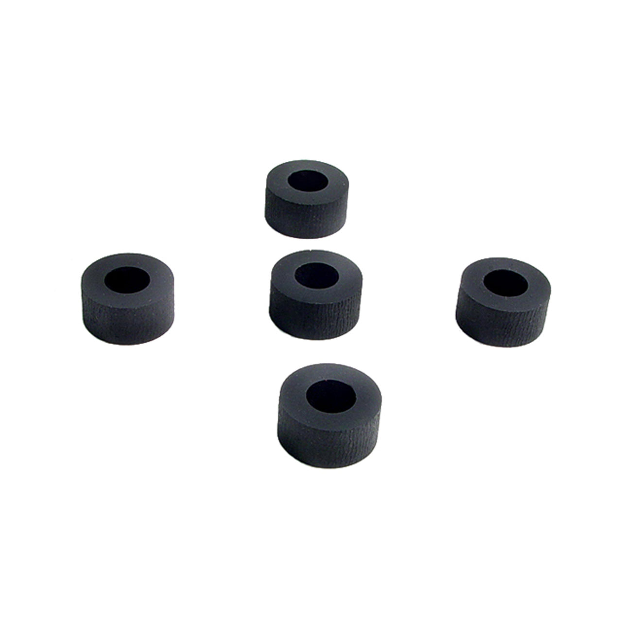 Uw 55 Flat Rubber Washers 3/8" Id, 3/4" Od, 3/8" Thick