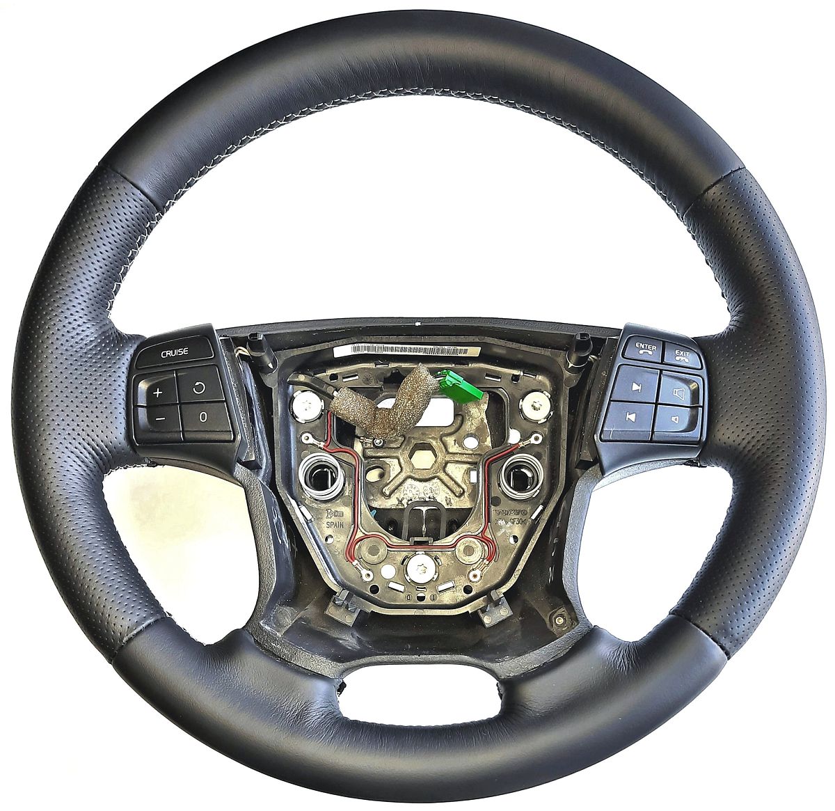 1998-06 Volvo S80 steering wheel cover - 4-spoke