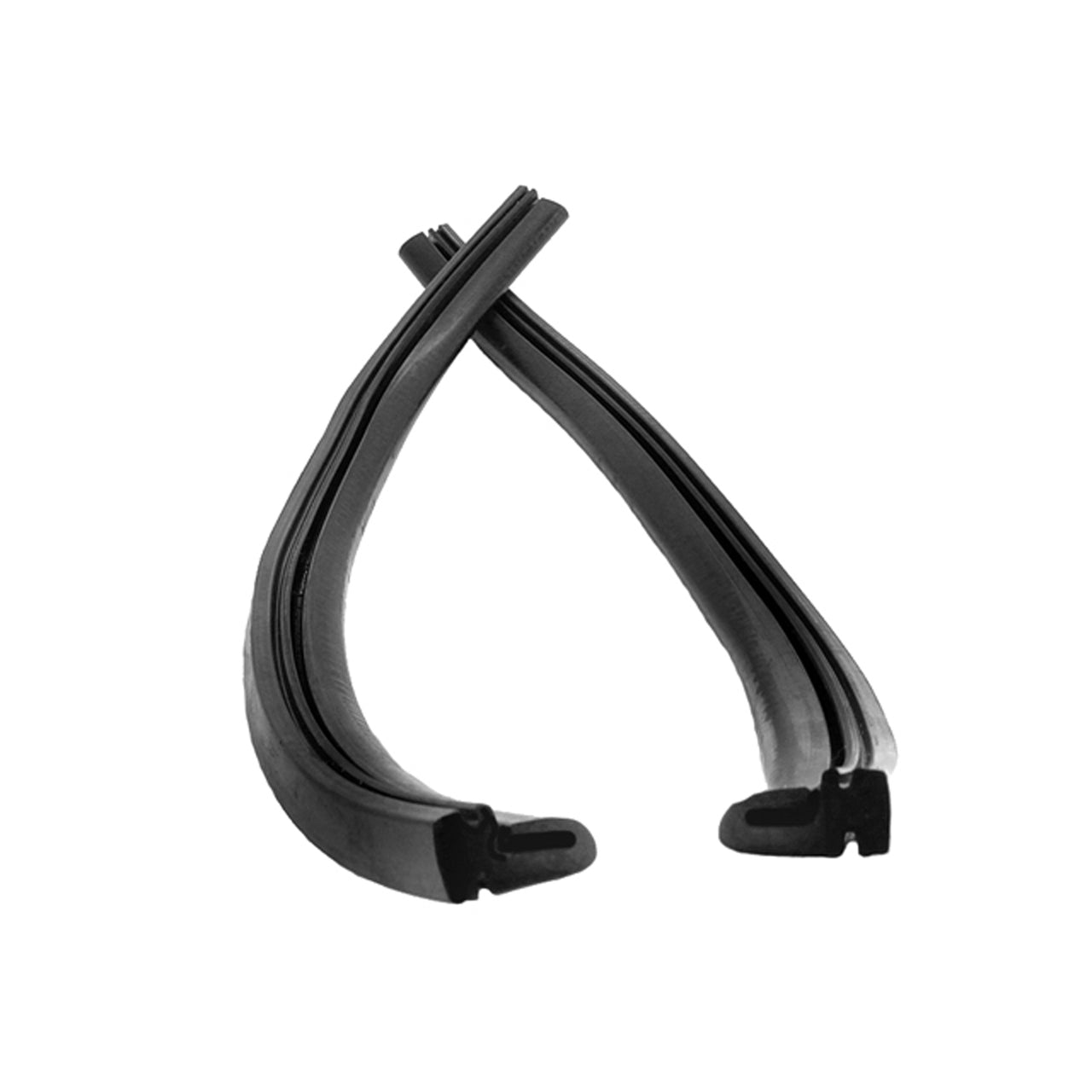 Vs 7 Rear Roll-Up Window Seals, For Hardtops And Convertibles Chrysler 300 1955-1962, Imperial 1950-1962, Nassau 1955-1956, New Yorker 1950-1962