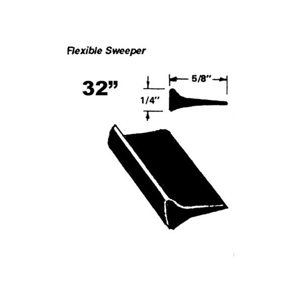 Wc 24-/Ft Flexible Window Scraper Used On Outside Side Window Chevrolet Truck 1947-1955